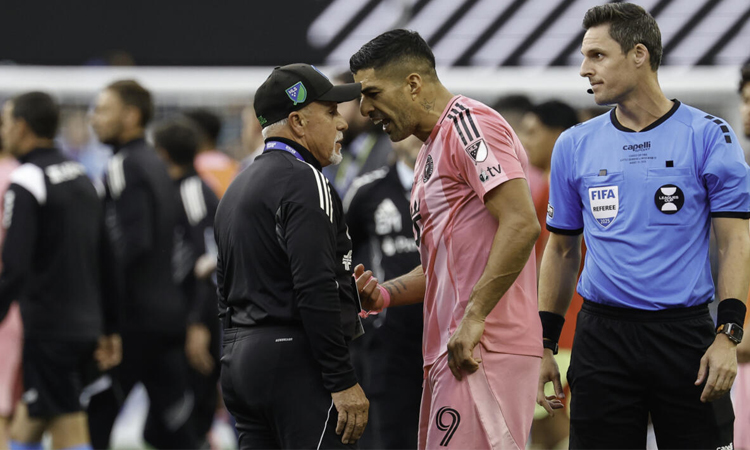 Suarez banned six matches for Leagues Cup spitting furore: official