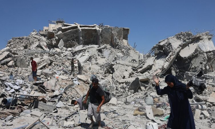 Israel army levels high-rise in Gaza City offensive