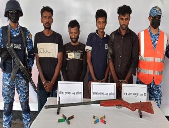 BCG arrests 6, including pirates, with arms, ammo in Sundarbans