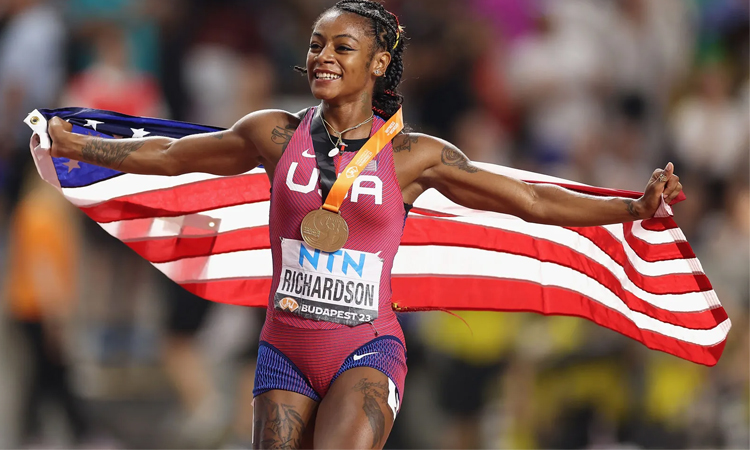 Controversy stalks sparkling sprint talent Richardson