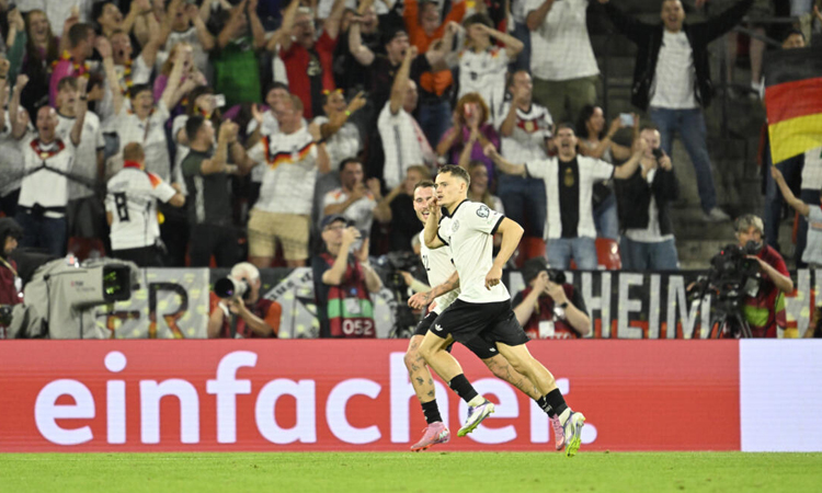 Wirtz stunner helps Germany bounce back against Northern Ireland