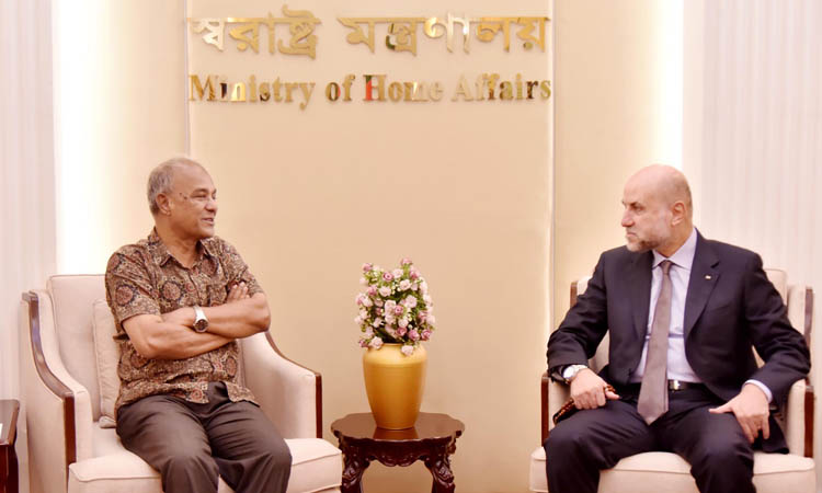 Palestinian Chief Justice meets Home and Agriculture Adviser