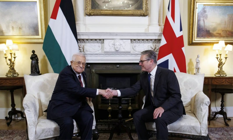 UK PM meets Palestinian leader ahead of statehood recognition