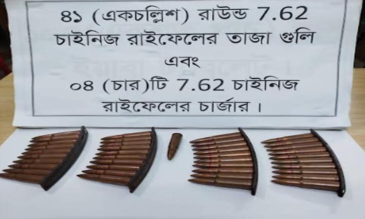 Two looters held with ammunition in Khulna