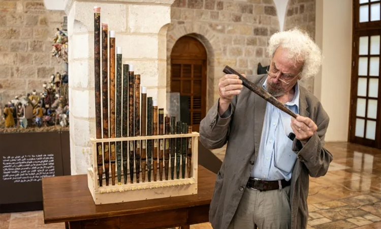 Silent for 800 years, medieval organ sings again in Jerusalem