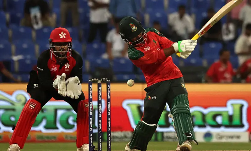 Bangladesh beat Hong Kong by 7 wickets in Asia Cup opener