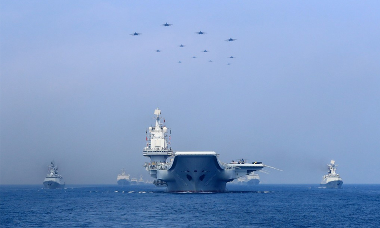 China says newest aircraft carrier sailed through Taiwan Strait