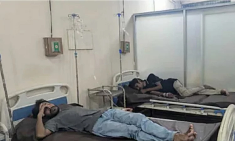 Six CU students fall sick during hunger strike