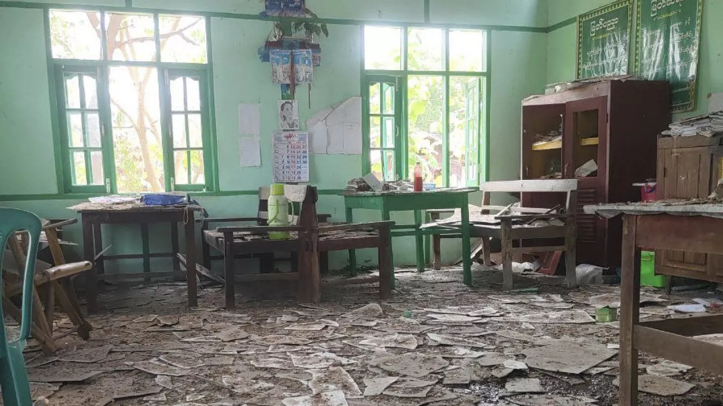 Myanmar air strike kills at least 19 high school students: armed group