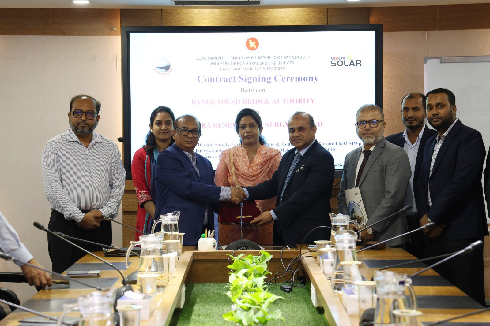 BBA, Omera renewable energy sign agreement