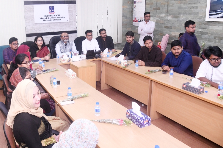 First executive meeting of 38th DUCSU held