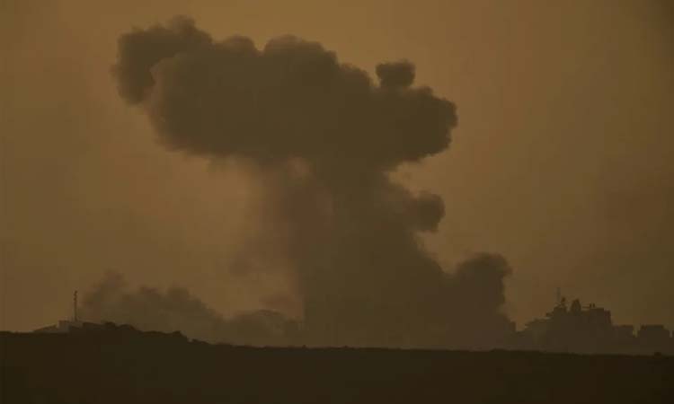 Israel defence minister says 'Gaza is on fire' after intense strikes