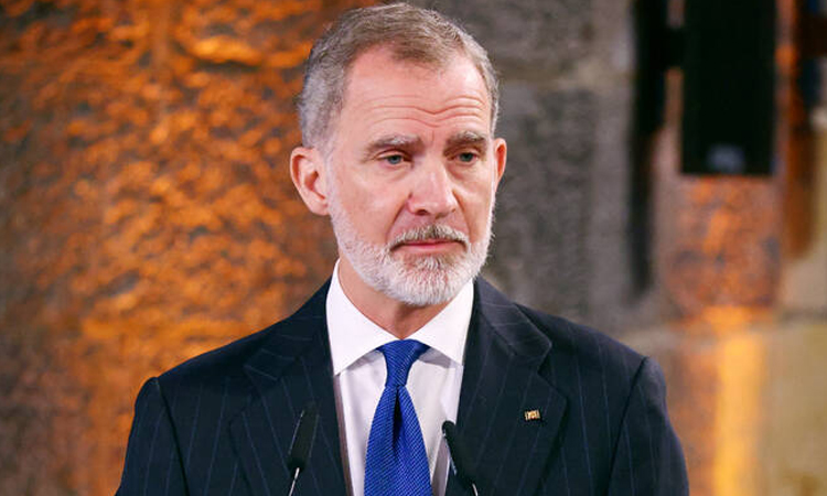Spain's king denounces 'unspeakable suffering' of Gazans