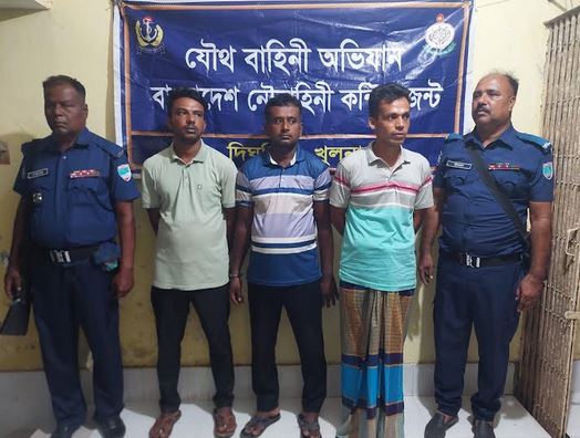 5 criminals held with arms, ammunition in Khulna