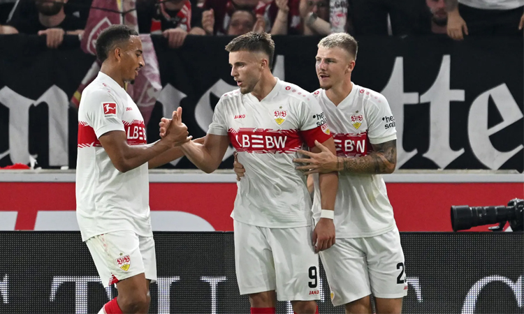 Demirovic sends Stuttgart past St Pauli