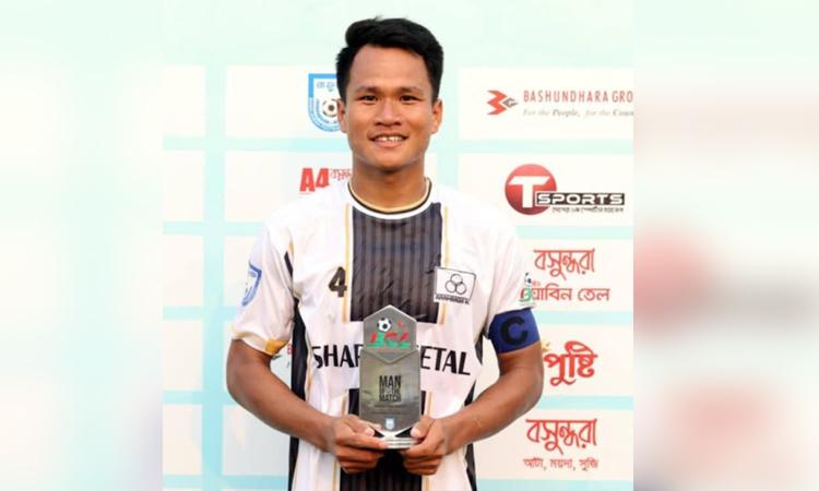 Footballer Nixon proves his talent in field