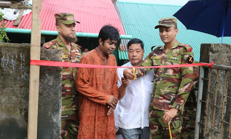 Army rebuilds 50-year old Mosque in Juraichhari 