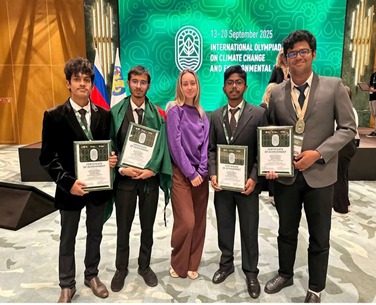 Bangladeshi student wins gold at Int'l Climate Olympiad in Russia