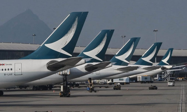 Hong Kong's Cathay says to axe over 500 flights as typhoon nears