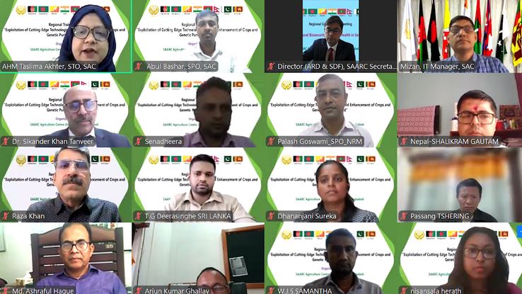 SAARC Agricultural Centre hosts training on modern crop technologies