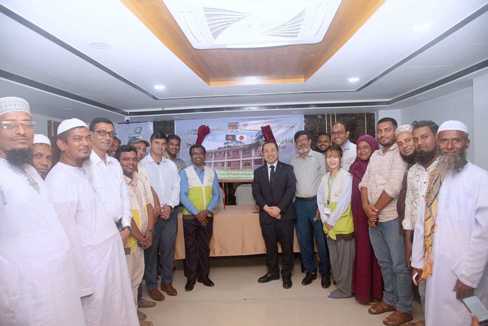 Japan hands over cyclone shelters in Barishal to boost disaster preparedness