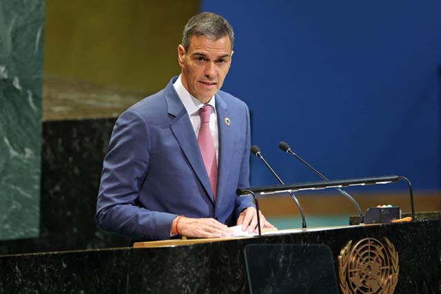 Spanish PM calls for full UN membership for Palestinian state