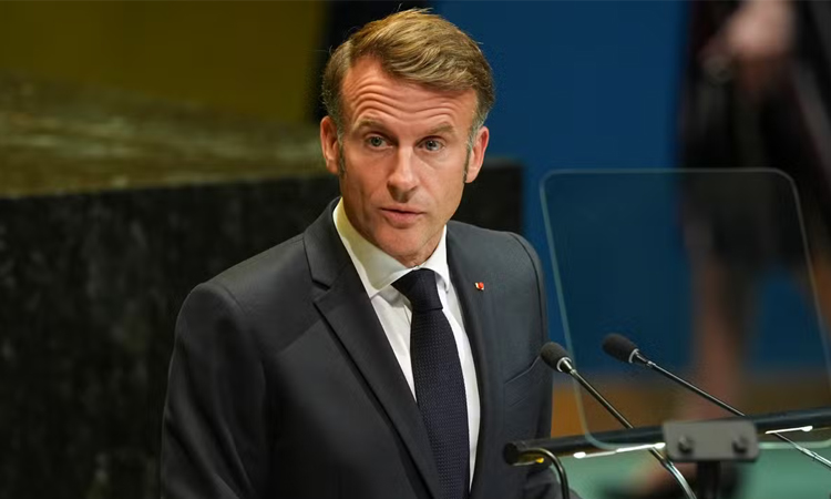 Macron recognizes Palestinian state at landmark UN summit