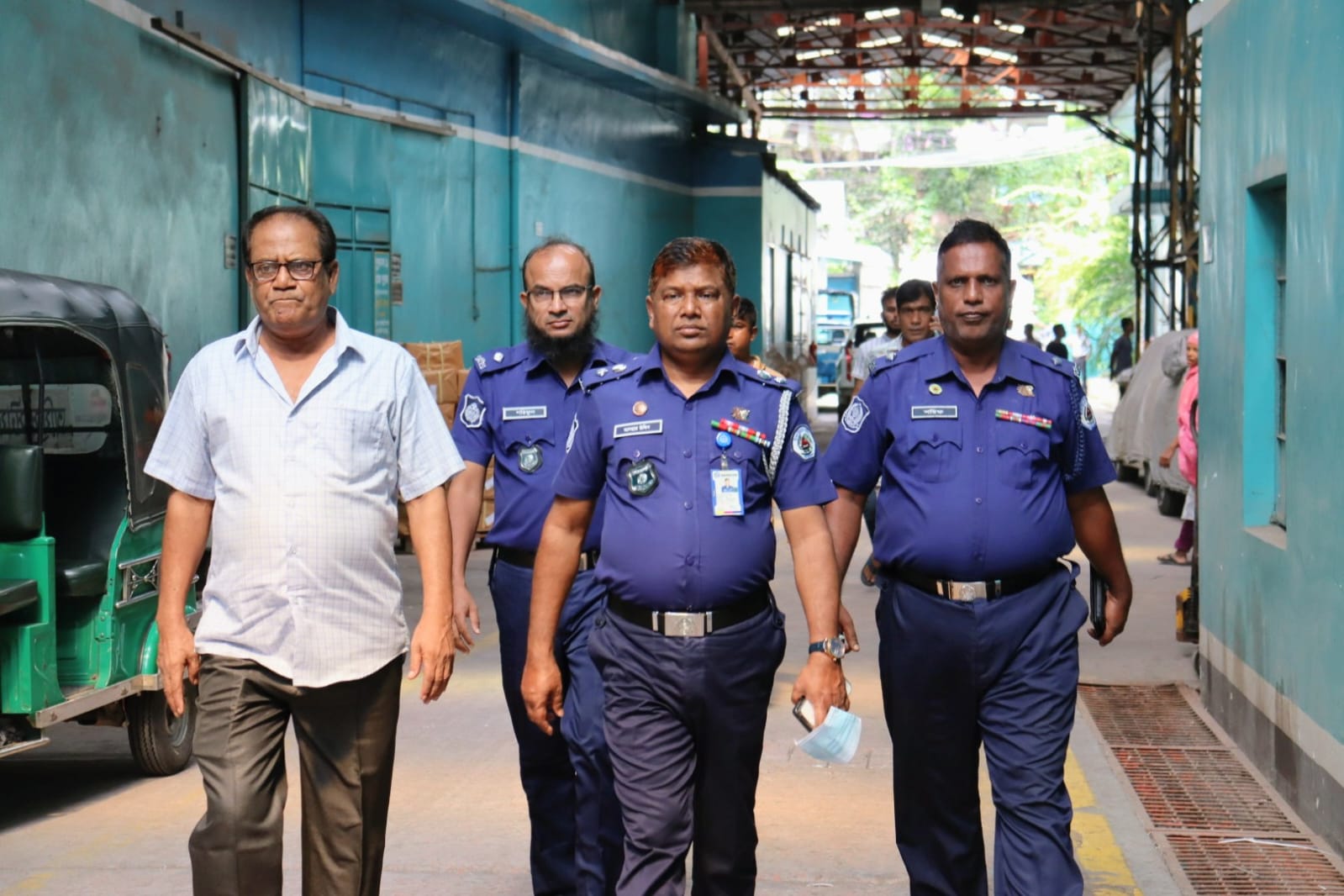 Boosting capacity in industrial police restores discipline in Khulna's mills, factories