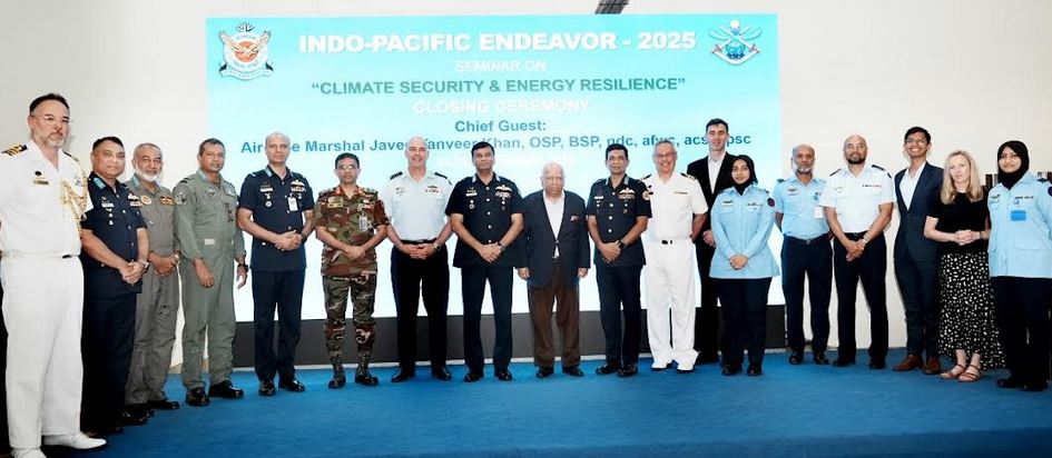 Seminar on climate security, energy resilience ends