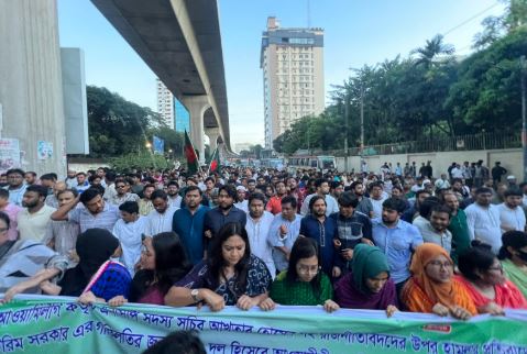 NCP protests attack on its Member Secretary Akhtar in NY
