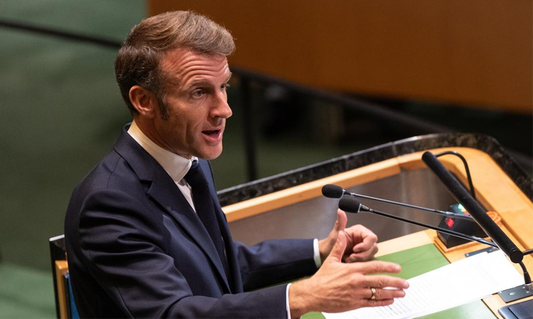 France's Macron warns against 'survival of the fittest' in world affairs