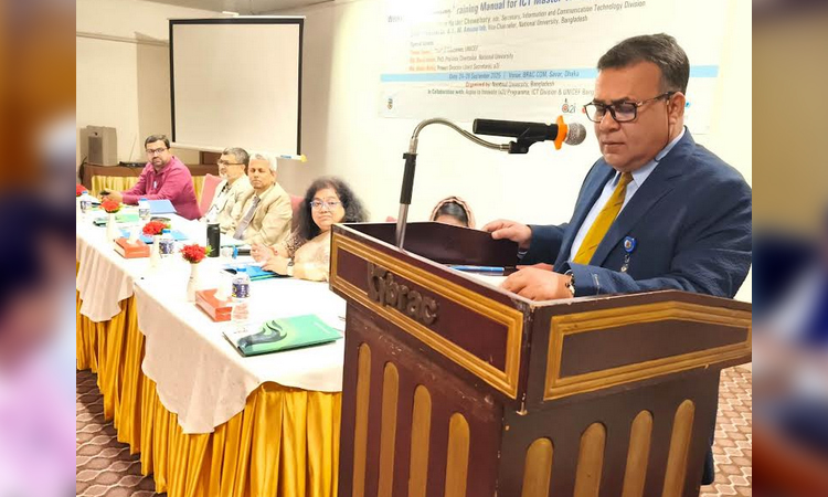 3-day workshop on ICT training manual held in Savar