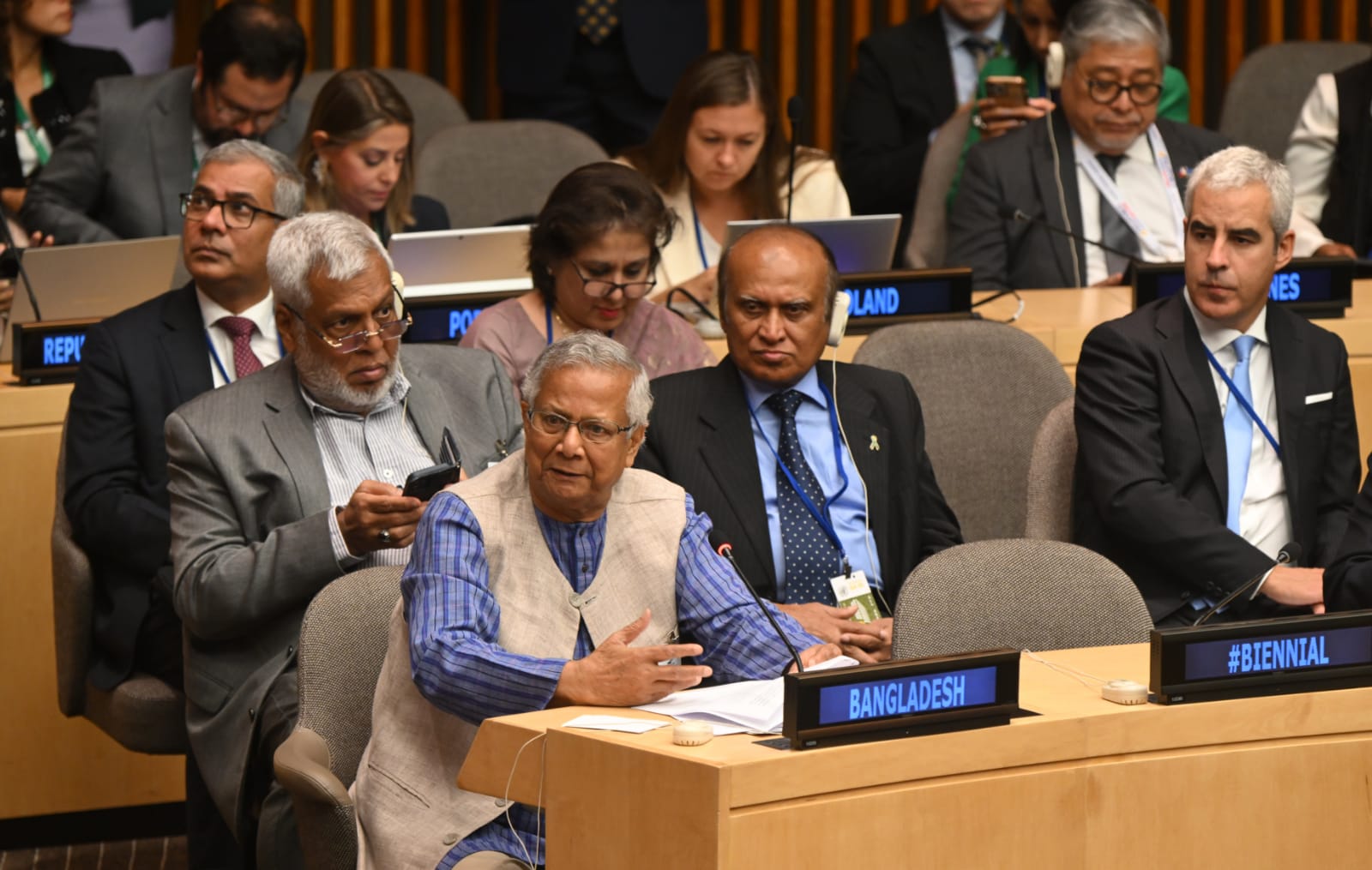 Build an economy of dignity, shared prosperity- CA to world leaders