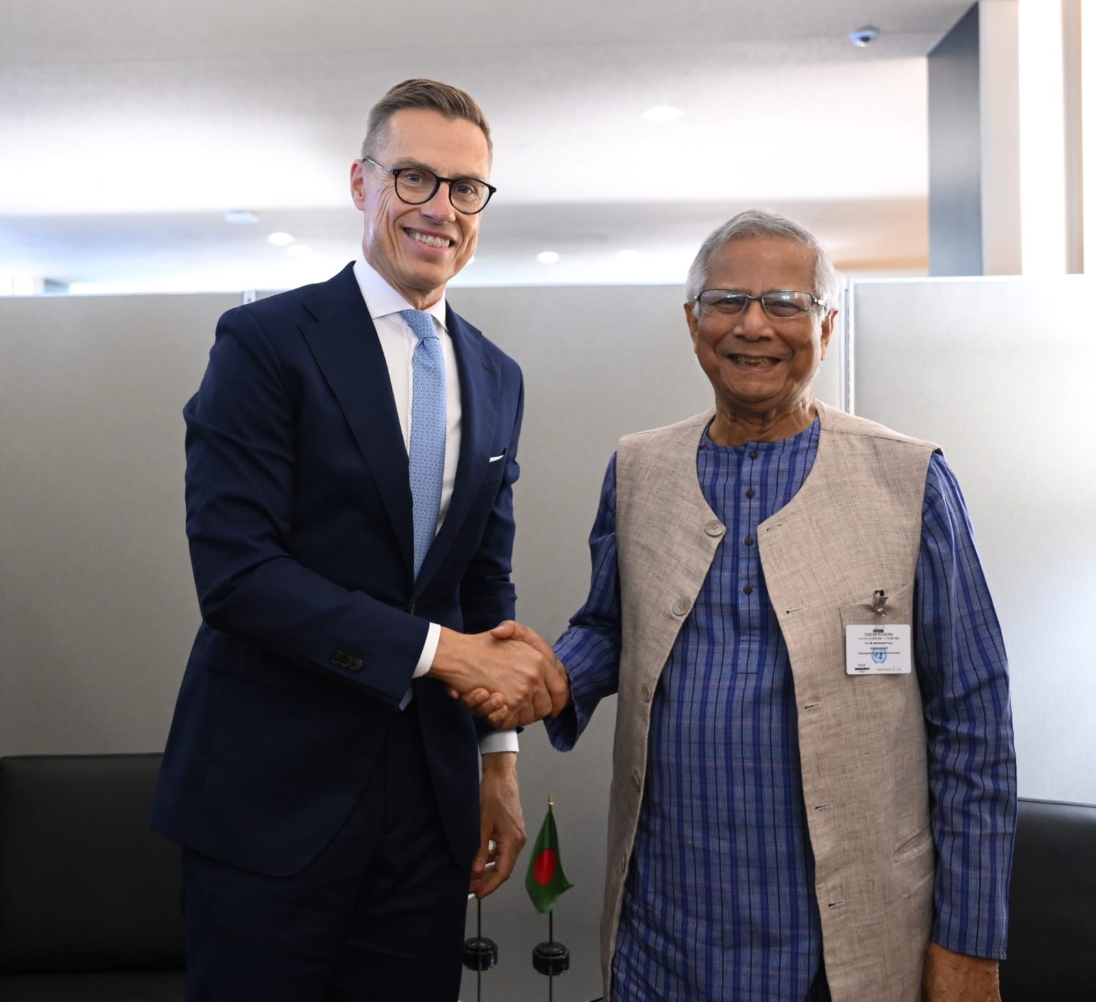 CA holds bilateral talks with Finland President