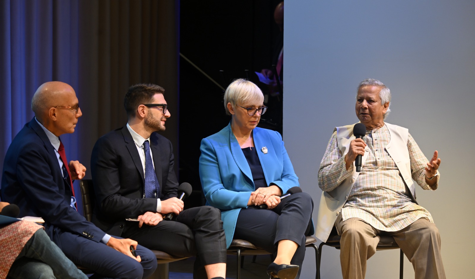 Prof Yunus joins high-level rights event