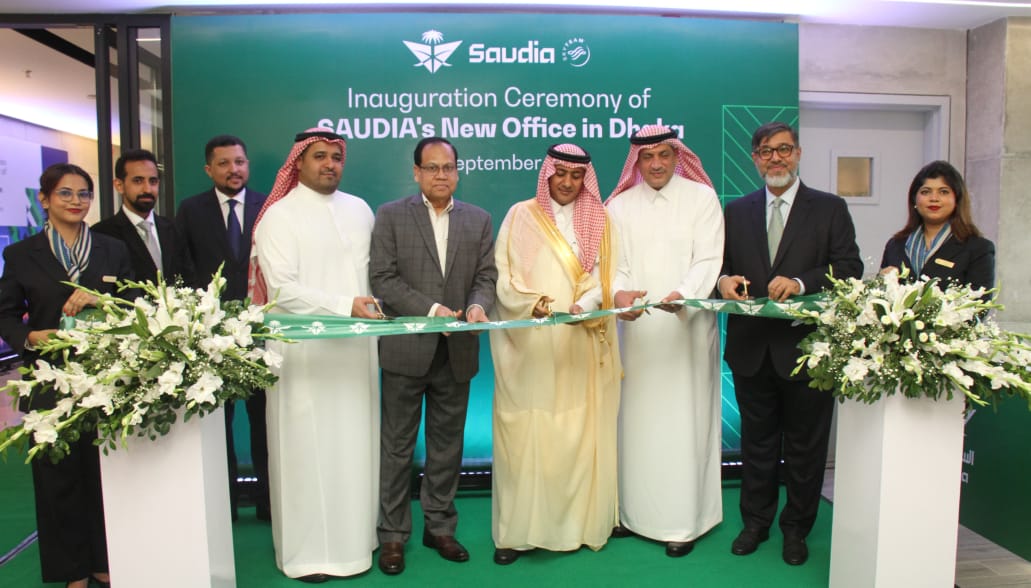 Saudia Airlines inaugurates new City Ticketing Office in Dhaka