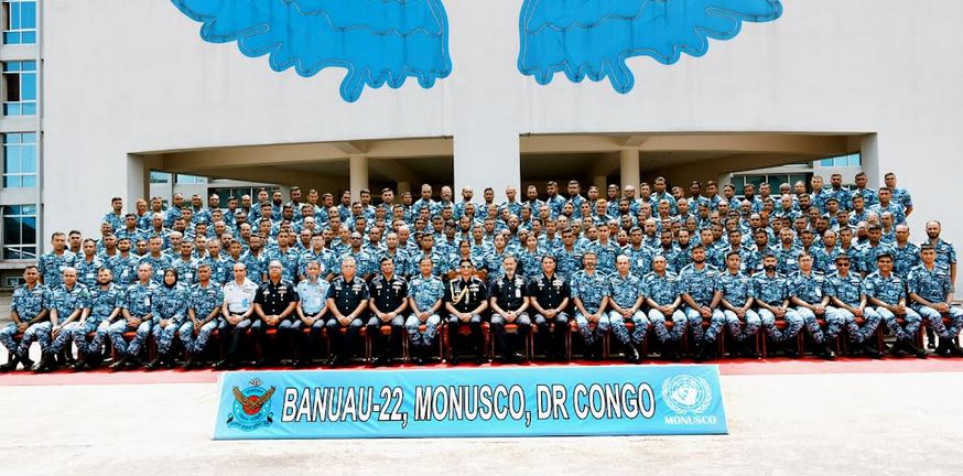 BAF peacekeeping contingent replaces in Congo