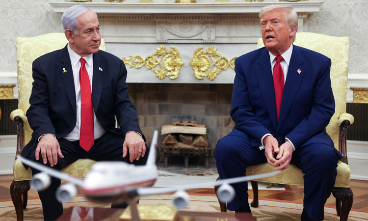 Trump to push Netanyahu on Gaza peace plan at White House