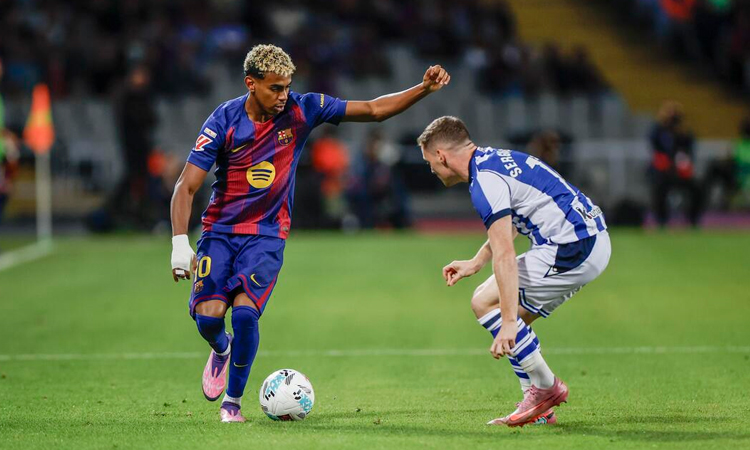 Barca's Yamal eyes up PSG after Ballon d'Or miss