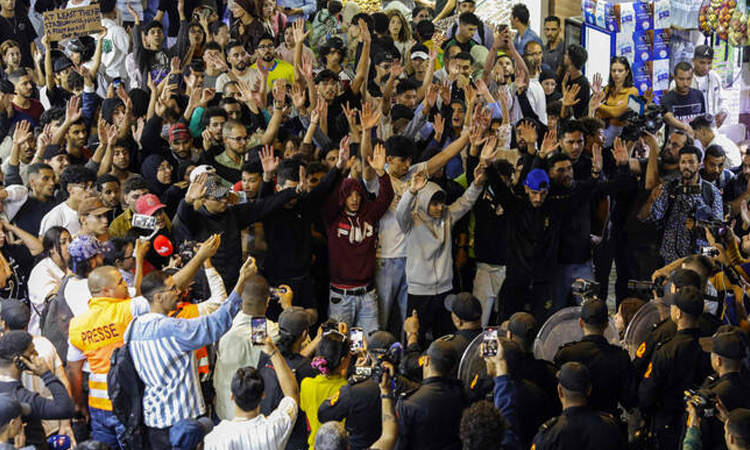 Violent clashes erupt in Morocco after days of protests