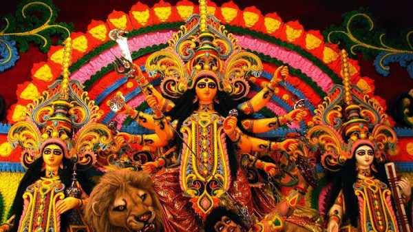 Durga puja ends amid festivity in Rajshahi