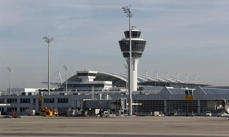 Munich airport halts flights after drone sightings