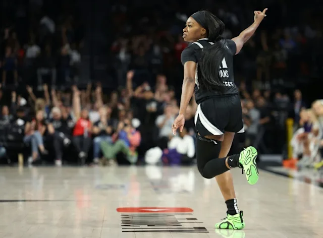 Aces hold off Mercury in WNBA Finals game one