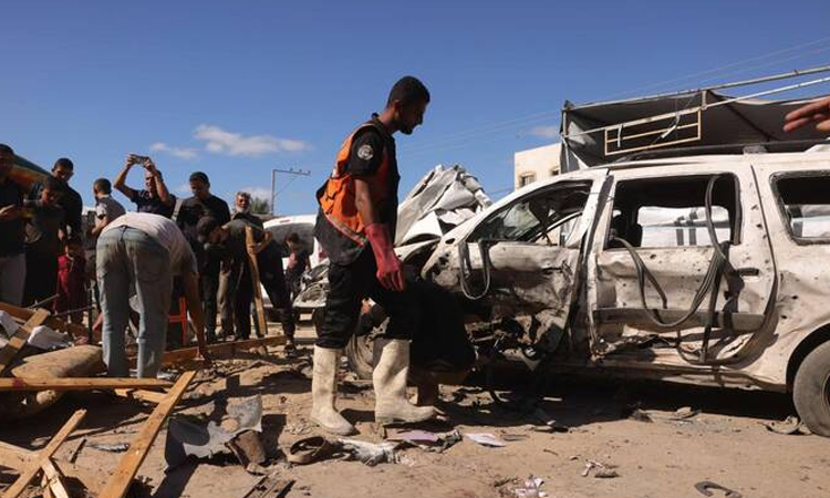 Gaza civil defence says heavy strikes despite Trump appeal
