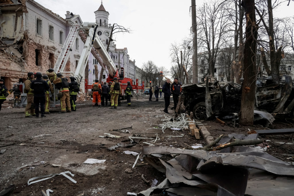 Russian strike on Ukraine train station wounds at least 30: Zelensky