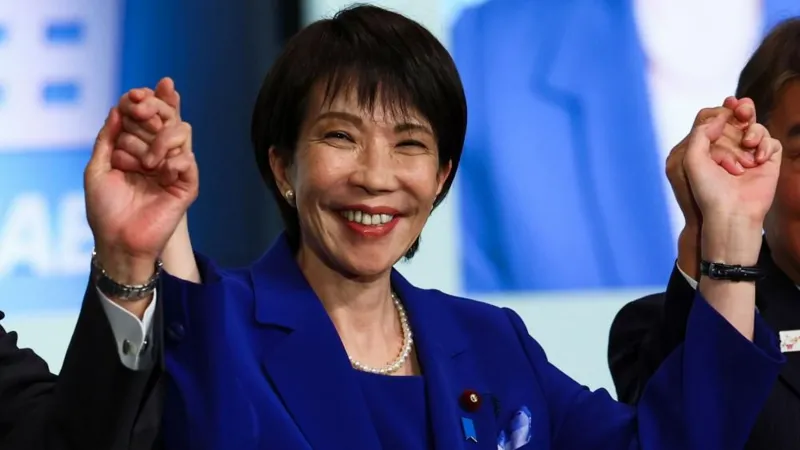 Conservative Takaichi set to be Japan's first woman PM