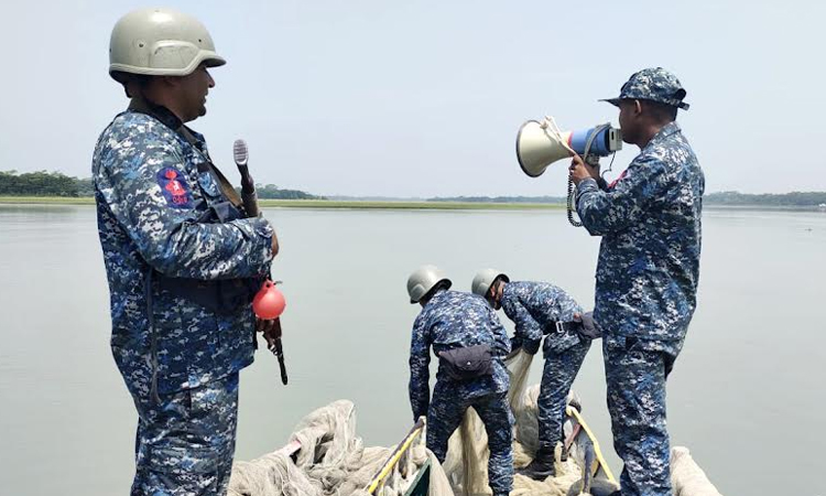 Bangladesh Navy implementing Mother Hilsa Conservation Campaign