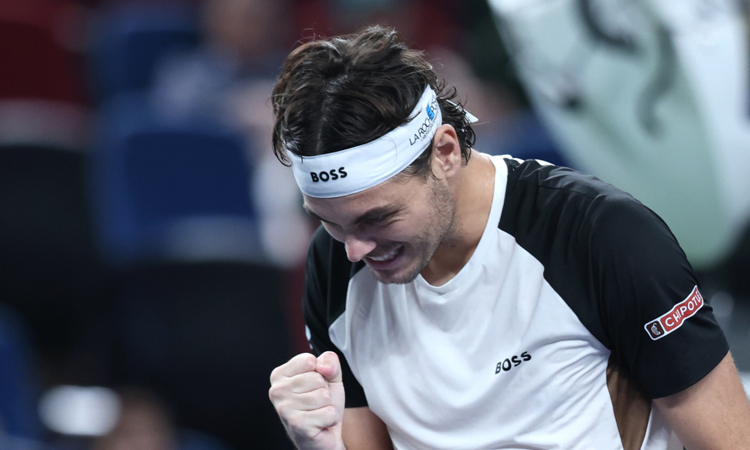 Fritz falls to big-serving Mpetshi Perricard in Shanghai