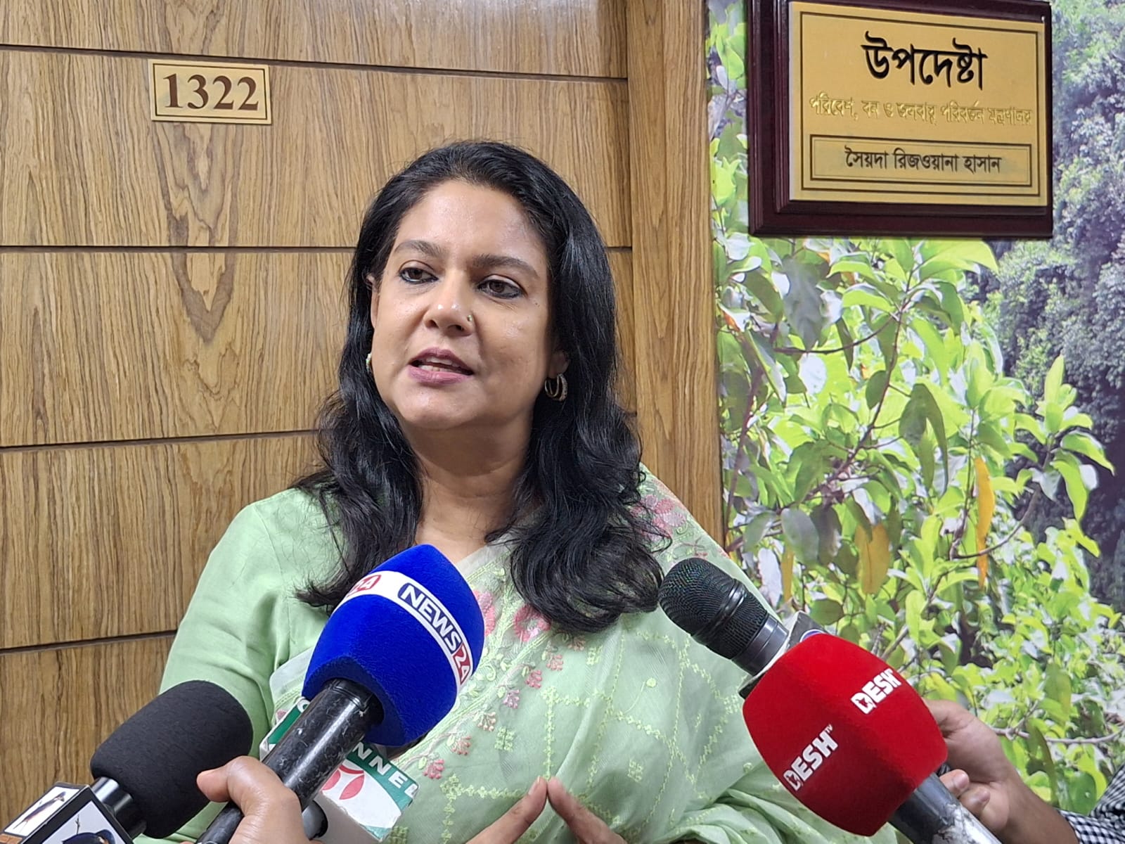 Phasing out single-use plastic begins from Secretariat: Rizwana 