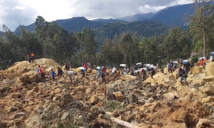 Last five bodies recovered after landslide at mine in Indonesia's Papua